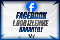 Facebook|⭐️[KEŞFET GARANTİ]⭐️1000 İzlenme