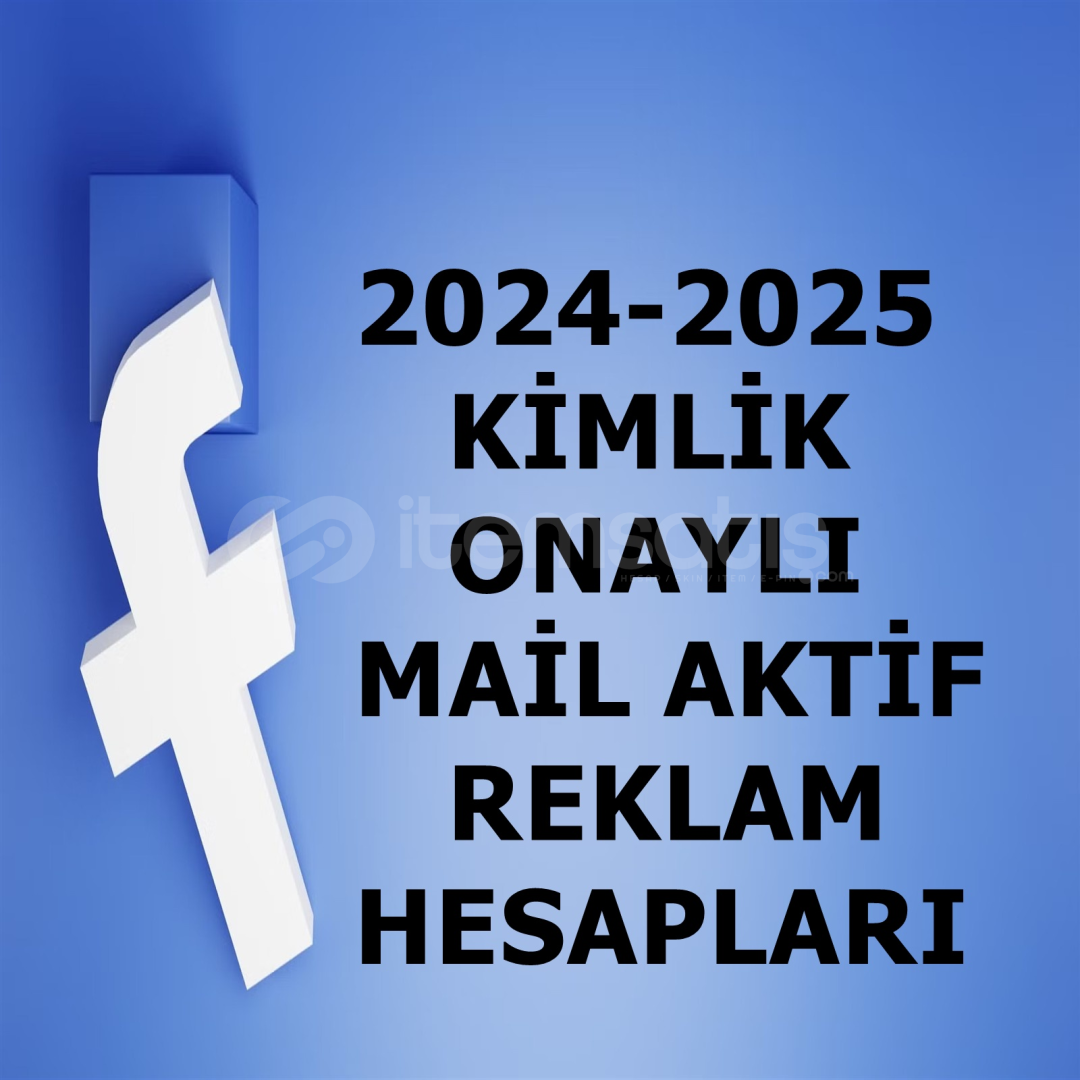 FACEBOOK KİMLİK ONAYLI MAİLLİ 2022-2025 HESAP FACEBOOK KİMLİK ONAYLI MAİLLİ 2022-2025 HESAP