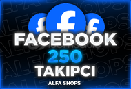 ⭐ FACEBOOK 250 PROFİL VE SAYFA TAKİPÇİ