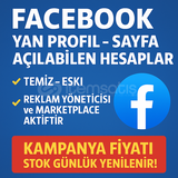 FACEBOOK YAN PROFİL-SAYFA AÇILABİLEN HESAPLAR 