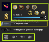 FACEİT+10K OYUN+ 7 MADALYA 416 WİN 910 SAAT