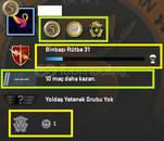 FACEİT+ 3 MADALYA 119 WİN 438 SAAT SEÇKİN HESAP