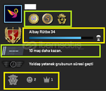 FACEİT+ 3 MADALYA 257 WİN 621 SAAT SEÇKİN