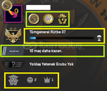 FACEİT+ 3 MADALYA 69 WİN 182 SAAT SEÇKİN HESAP FACEİT+ 3 MADALYA 69 WİN 182 SAAT SEÇKİN HESAP