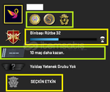 FACEİT+ 3 MADALYA 81 WİN 143 SAAT SEÇKİN