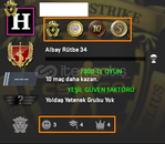 FACEİT+ 4 MADALYA 51 WİN 170 SAAT 7000TL OYUNLU