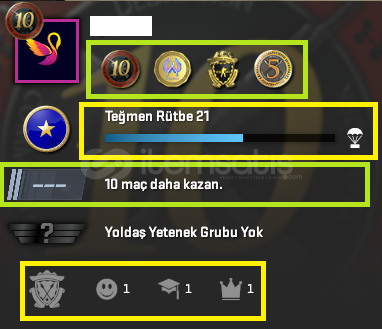 FACEİT+ 4 MADALYA 68 WİN 184 SAAT SEÇKİN FACEİT+ 4 MADALYA 68 WİN 184 SAAT SEÇKİN