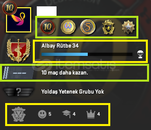 FACEİT+ 5 MADALYA 195 WİN 510 SAAT SEÇKİN