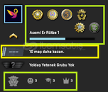 FACEİT+ 6 MADALYA 153 WİN 372 SAAT SEÇKİN