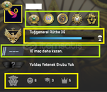 FACEİT+ 6 MADALYA 355 WİN 1304 SAAT SEÇKİN