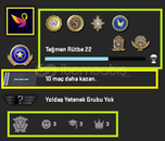 FACEİT+ 6 MADALYA 369 WİN 634 SAAT SEÇKİN