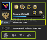 FACEİT+ 8 MADALYA 673 WİN 1945 SAAT SEÇKİN 