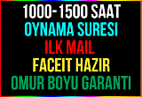 FACEİT HAZIR ⚡ 1000-1500+ SAAT CS GO ⚡ İLK MAİL