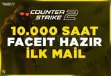 ☢️ Faceit Hazır | 10.000+ Saat | İlk Mail | #1