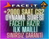 FACEİT HAZIR 2000+SAAT OYNAMA SÜRESİ | İLK MAİL