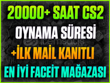 ⭐️FACEİT HAZIR❤️20000+ SAAT CS2❤️+İLK MAİLL