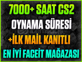 ⭐️FACEİT HAZIR❤️7000+ SAAT CS2❤️+İLK MAİL!