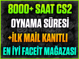 ⭐️FACEİT HAZIR❤️8000+ SAAT CS2❤️+İLK MAİL!