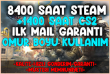 ⭐️FACEİT HAZIR❤️8400+ SAAT STEAM☘️+İLK MAİL