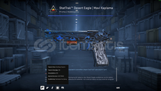 factory new desert eagle mavi kaplama stattrak