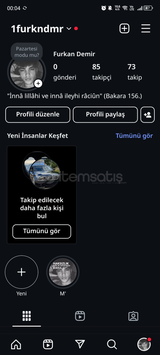 ✴️ • Instagram Erkek Hesap