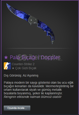 FALCHİON KNİFE DOPPLER MW P4