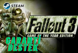 FALLOUT 3 GAME OF THE YEAR - KİŞİYE ÖZEL HESAP