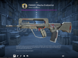FAMAS | Mecha Industries (Battle-Scarred)