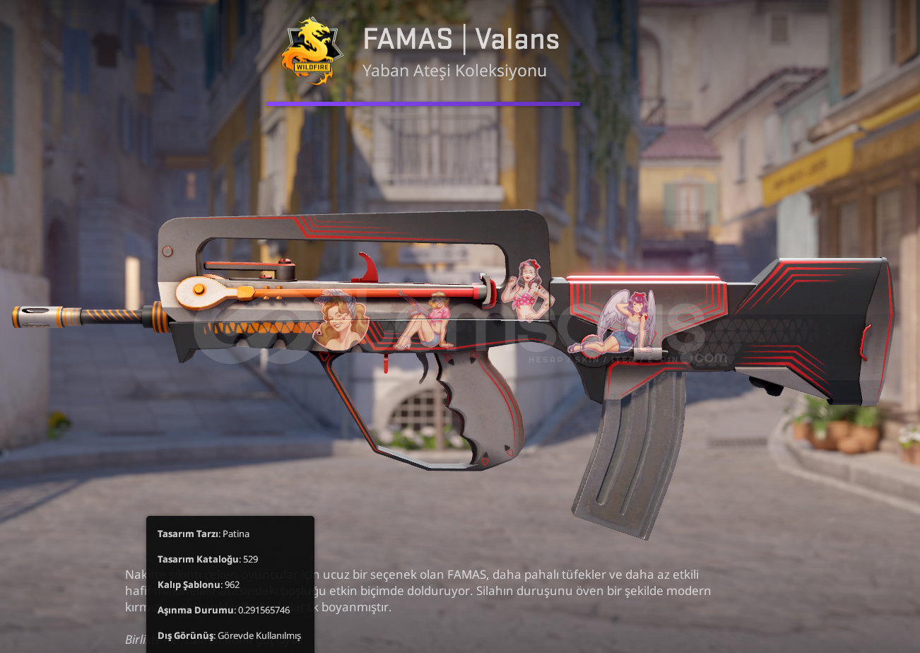 4.16$ STICKER FAMAS | Valence (FT) 0.29 4.16$ STICKER FAMAS | Valence (FT) 0.29