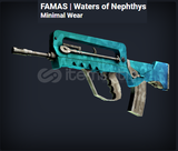 FAMAS Waters of Nephthys Minimal Wear