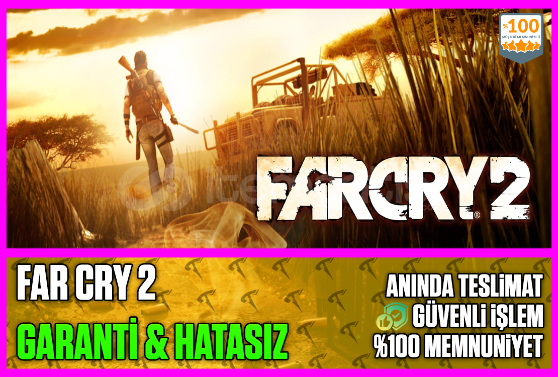 ⭐️☘️Far Cry 2❤️Garanti & Sorunsuz❤️ ⭐️☘️Far Cry 2❤️Garanti & Sorunsuz❤️
