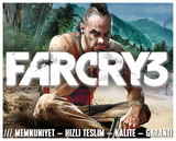 Far Cry 3 Delux Edition + MAİL + HIZLI TESLİM