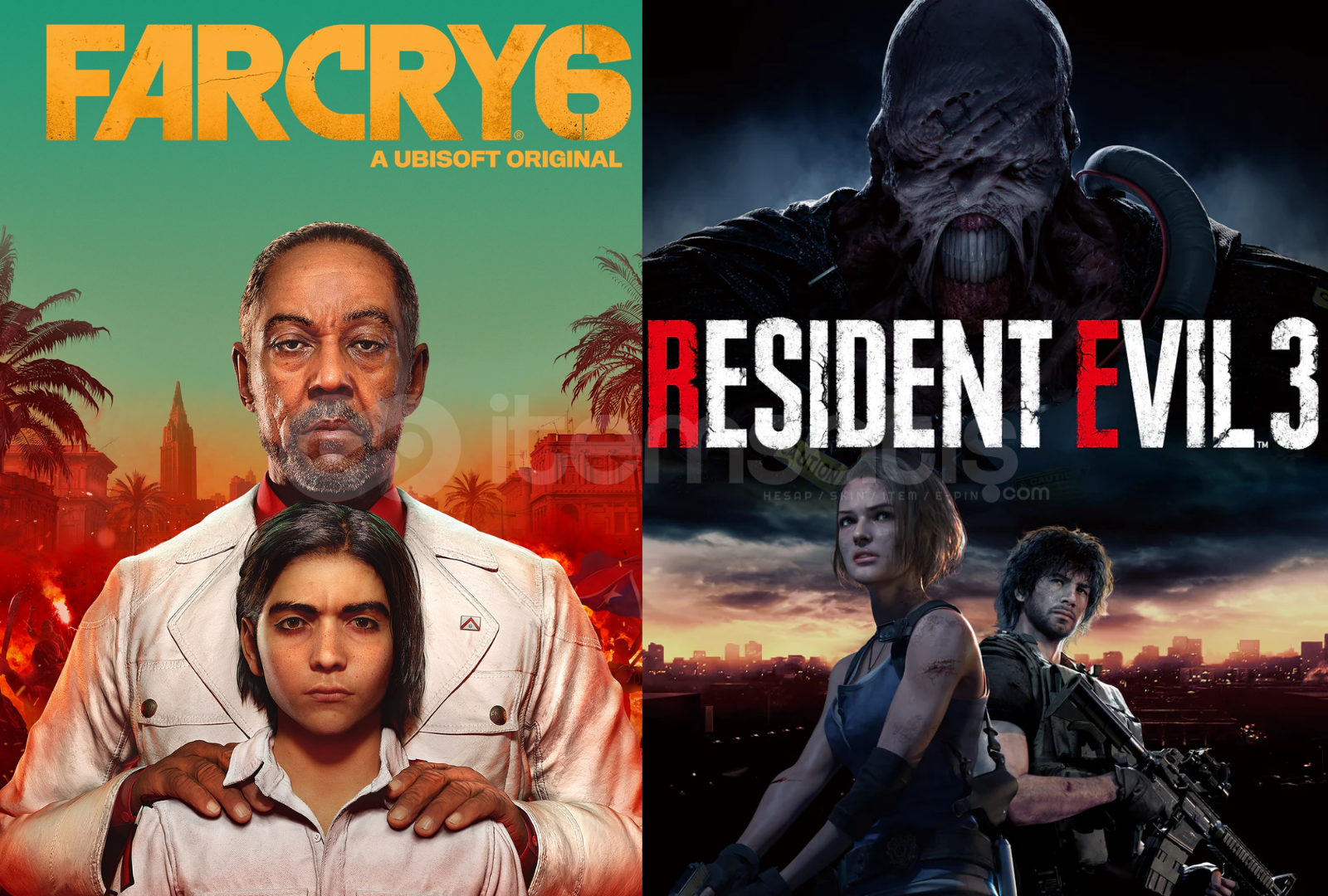 ⭐FAR CRY 6 + RESİDENT EVİL 3 PS4/PS5 +GARANTİ ⭐FAR CRY 6 + RESİDENT EVİL 3 PS4/PS5 +GARANTİ