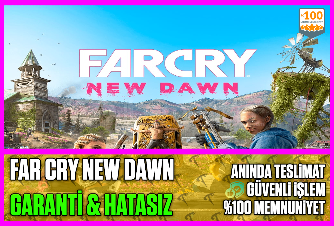 ⭐️☘️Far Cry New Dawn❤️Garanti & Sorunsuz❤️ ⭐️☘️Far Cry New Dawn❤️Garanti & Sorunsuz❤️