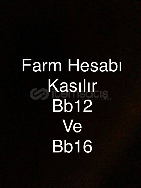 Farm Hesabı Kasılır Farm Hesabı Kasılır
