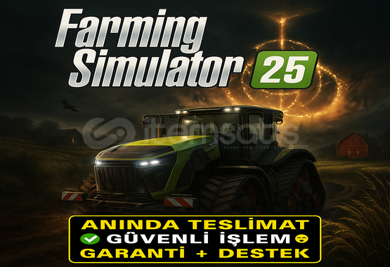 ⭐️Farming Simulator 25 + GARANTİ + 7/24 OTO⭐️ ⭐️Farming Simulator 25 + GARANTİ + 7/24 OTO⭐️