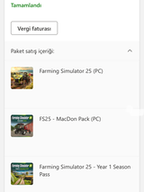 Farming Simulator 25 Year 1 Bundle hesap