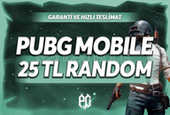 ⭐ [FATİH] 25TL PUBG Random Hesap ⭐ 
