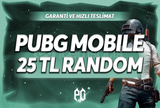 ⭐ [FATİH] 25TL PUBG Random Hesap ⭐ 