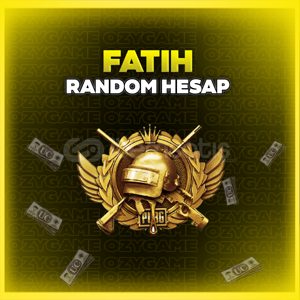 ⭐FATİH PUBG Random Hesap⭐ ⭐FATİH PUBG Random Hesap⭐
