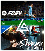 FC 24 + SPİDERMAN 2 + PS4/PS5