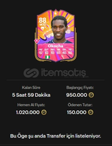 FC 25 50K PC Coins - BANSIZ - SNIPE - KAMPANYA