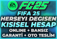 ⭐️[FC 25+ONLINE]+TÜM BİLGİLERİ DEĞİŞİR KİŞİSEL⭐️