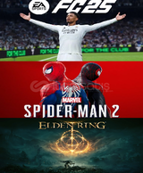 FC 25 + SPIDERMAN 2 + ELDEN RING⚡PS4/PS5⚡