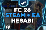 ⭐FC 26 TÜRKÇE SPİKER + ORJİNAL STEAM + EA HESABI