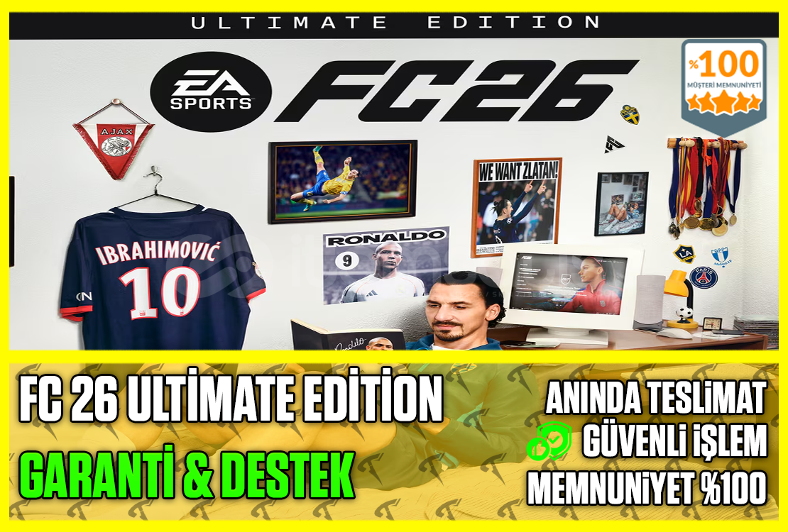 ⭐️☘️FC 26 Ultimate Edition❤️Türkçe Spiker☘️ ⭐️☘️FC 26 Ultimate Edition❤️Türkçe Spiker☘️