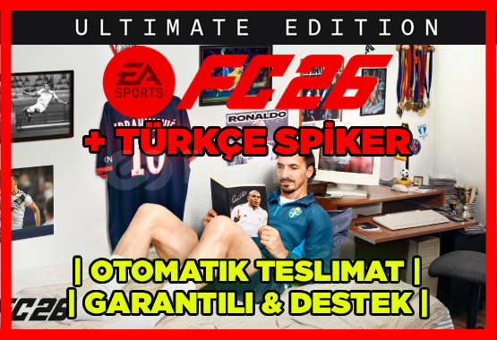 ⭐FC 26 Ultimate Edition Türkçe Spiker + OTO⭐ ⭐FC 26 Ultimate Edition Türkçe Spiker + OTO⭐
