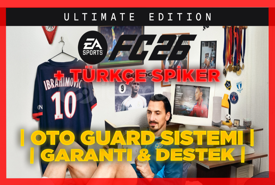 FC 26 Ultimate Edition Türkçe Spiker + OTO FC 26 Ultimate Edition Türkçe Spiker + OTO