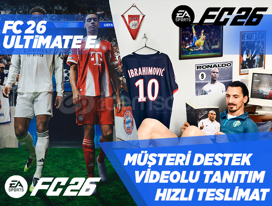 ✅FC 26 Ultimate Edition✅Türkçe Spiker✅Oto Kod✅ ✅FC 26 Ultimate Edition✅Türkçe Spiker✅Oto Kod✅