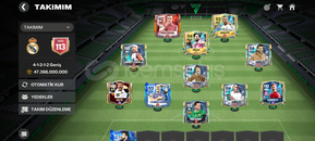 Fc mobile 114 gen olmak üzere hesap 